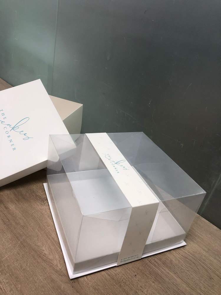 SWEET SHAFAF box | صندوق شفاف للحلويات